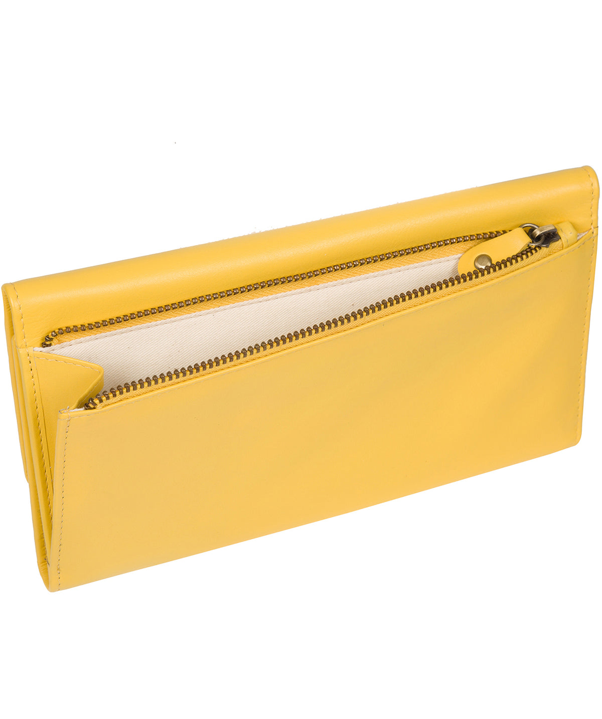 'Balmoral' Dandelion Leather Purse image 5