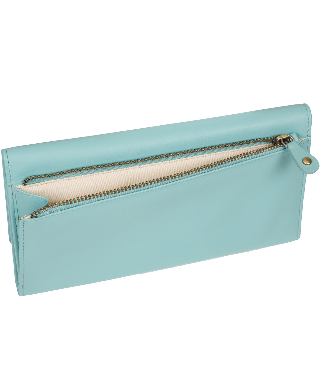 'Balmoral' Paradise Blue Leather Purse image 5