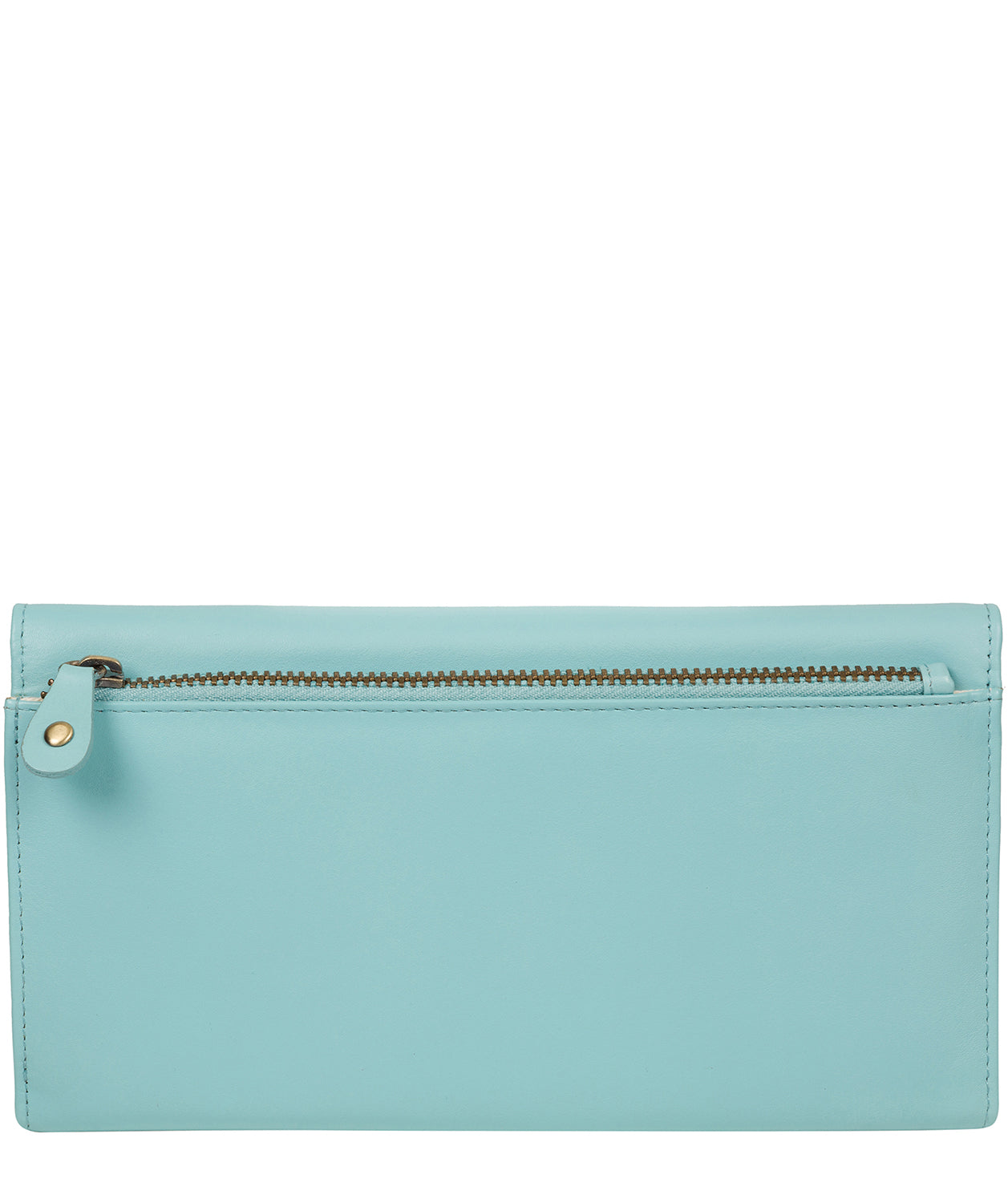 'Balmoral' Paradise Blue Leather Purse image 6