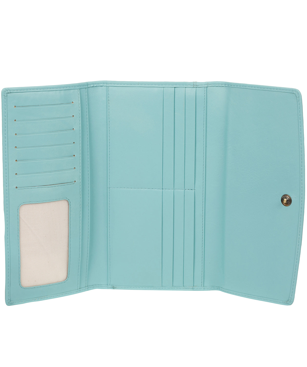 'Balmoral' Paradise Blue Leather Purse image 2