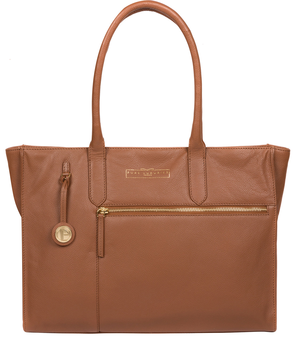 'Buckingham' Tan Leather Tote Bag