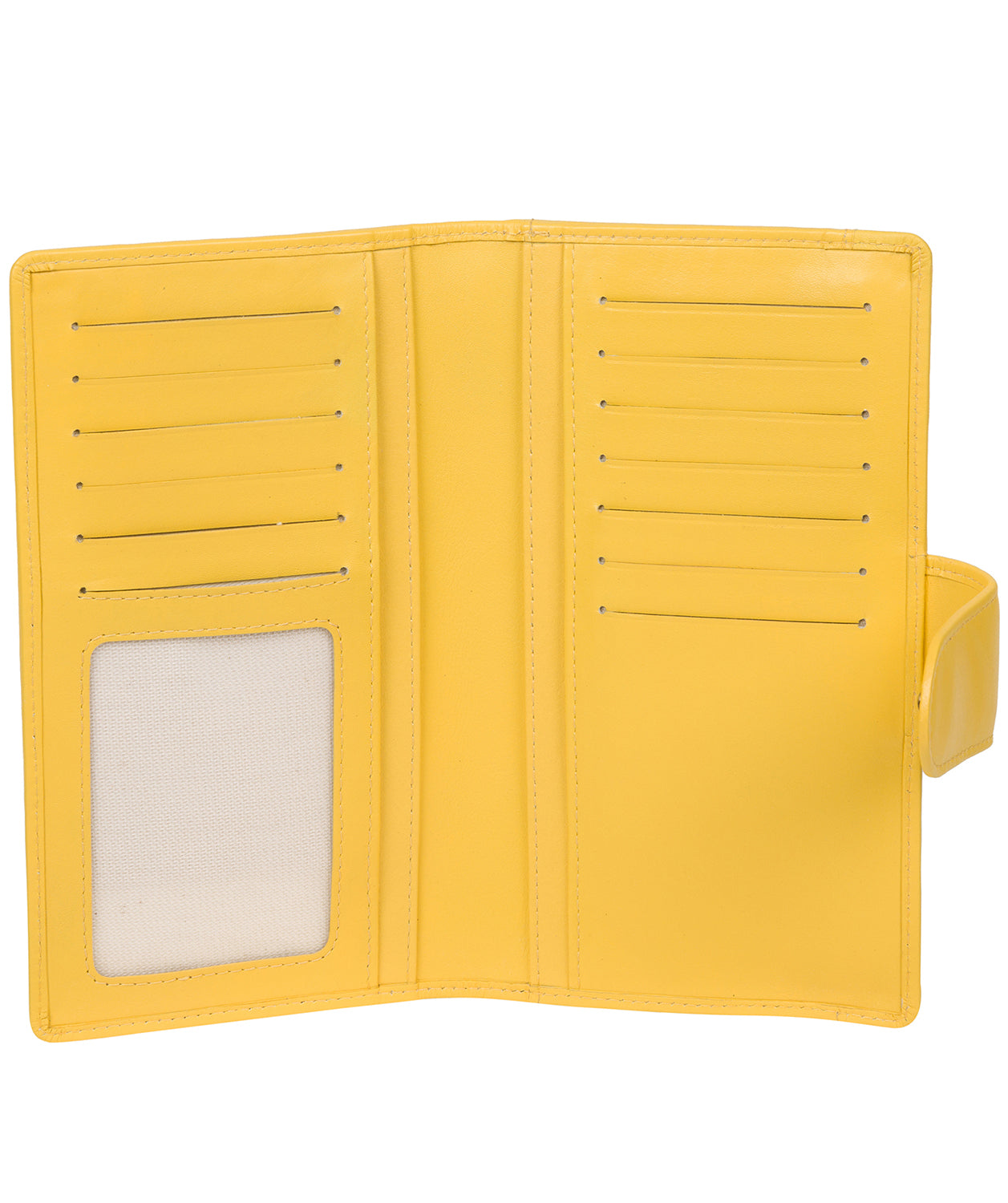 'Clarendon' Dandelion Leather Purse image 2