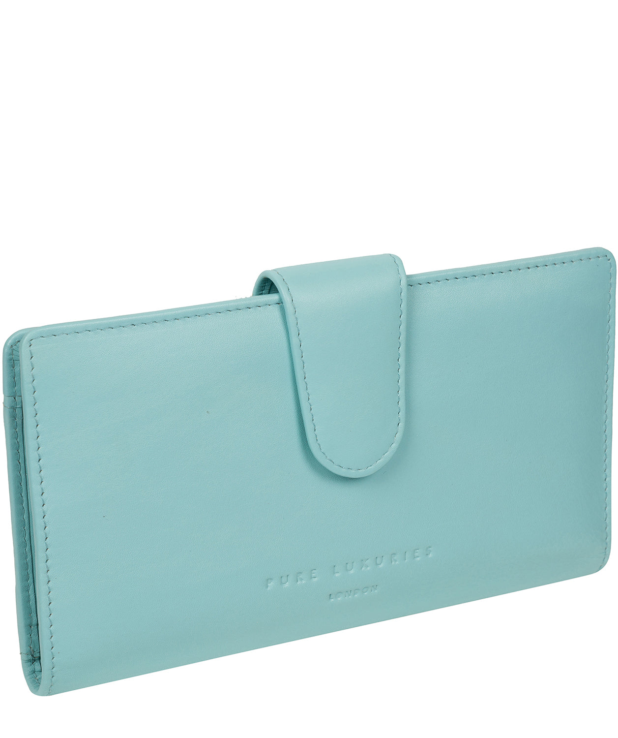 'Clarendon' Paradise Blue Leather Purse image 3
