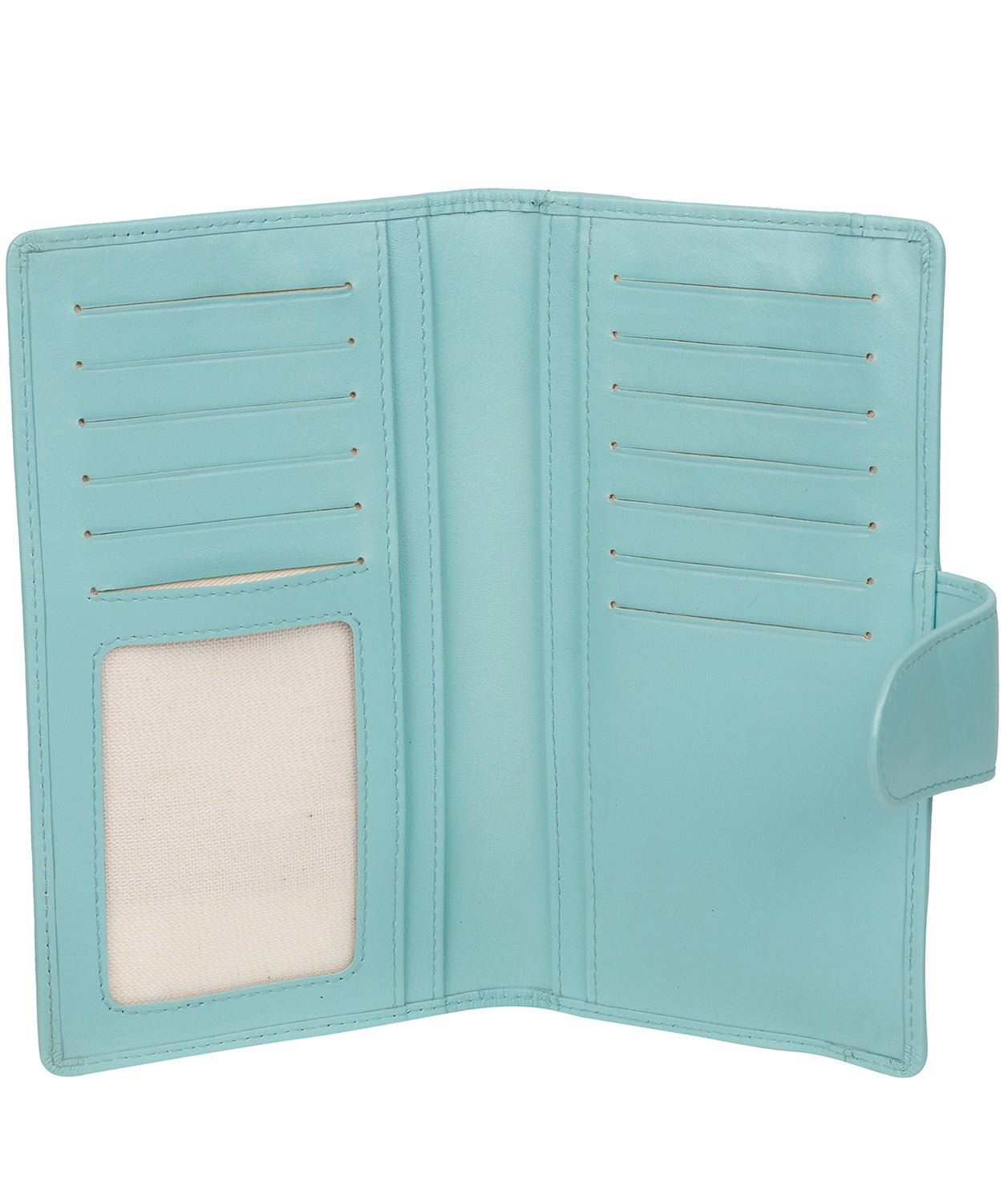 'Clarendon' Paradise Blue Leather Purse image 2