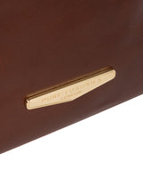 'Delfina' Brown Leather Backpack image 6