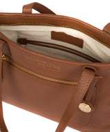 'Adley' Tan Leather Handbag image 4