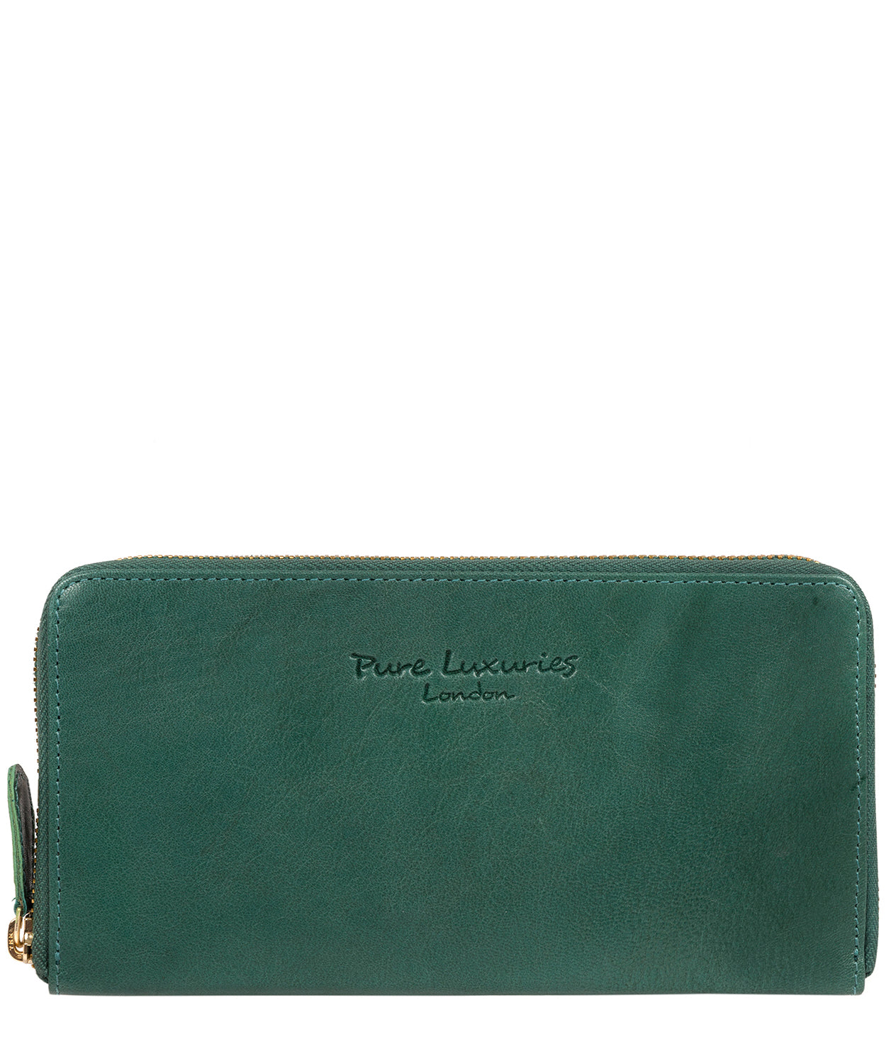 'Marylebone' Petrol Leather Purse