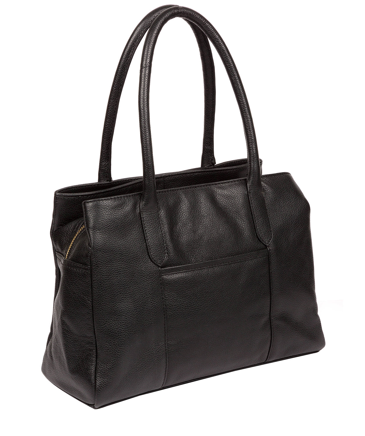 'Chatham' Black Leather Handbag