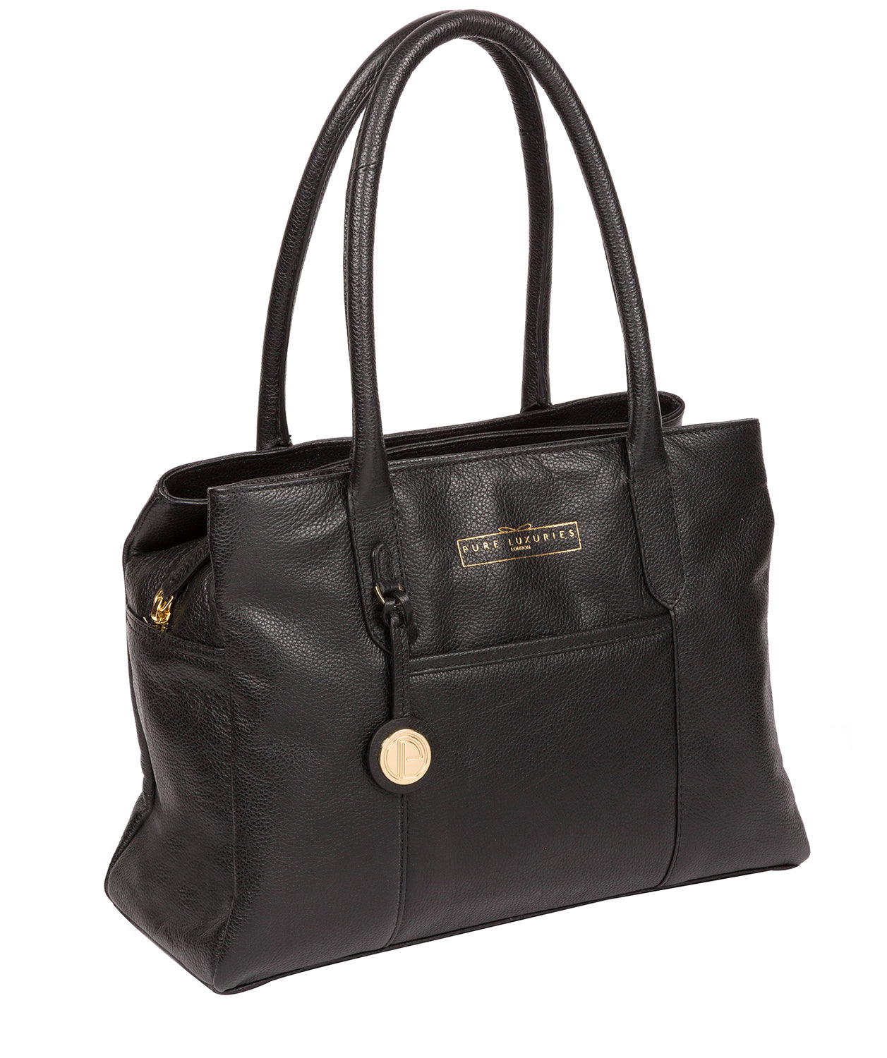 'Chatham' Black Leather Handbag