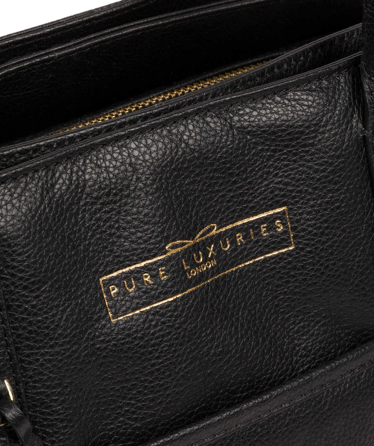 'Chatham' Black Leather Handbag