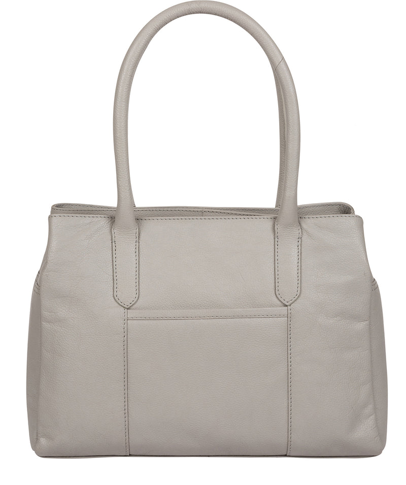 'Chatham' Grey Leather Handbag