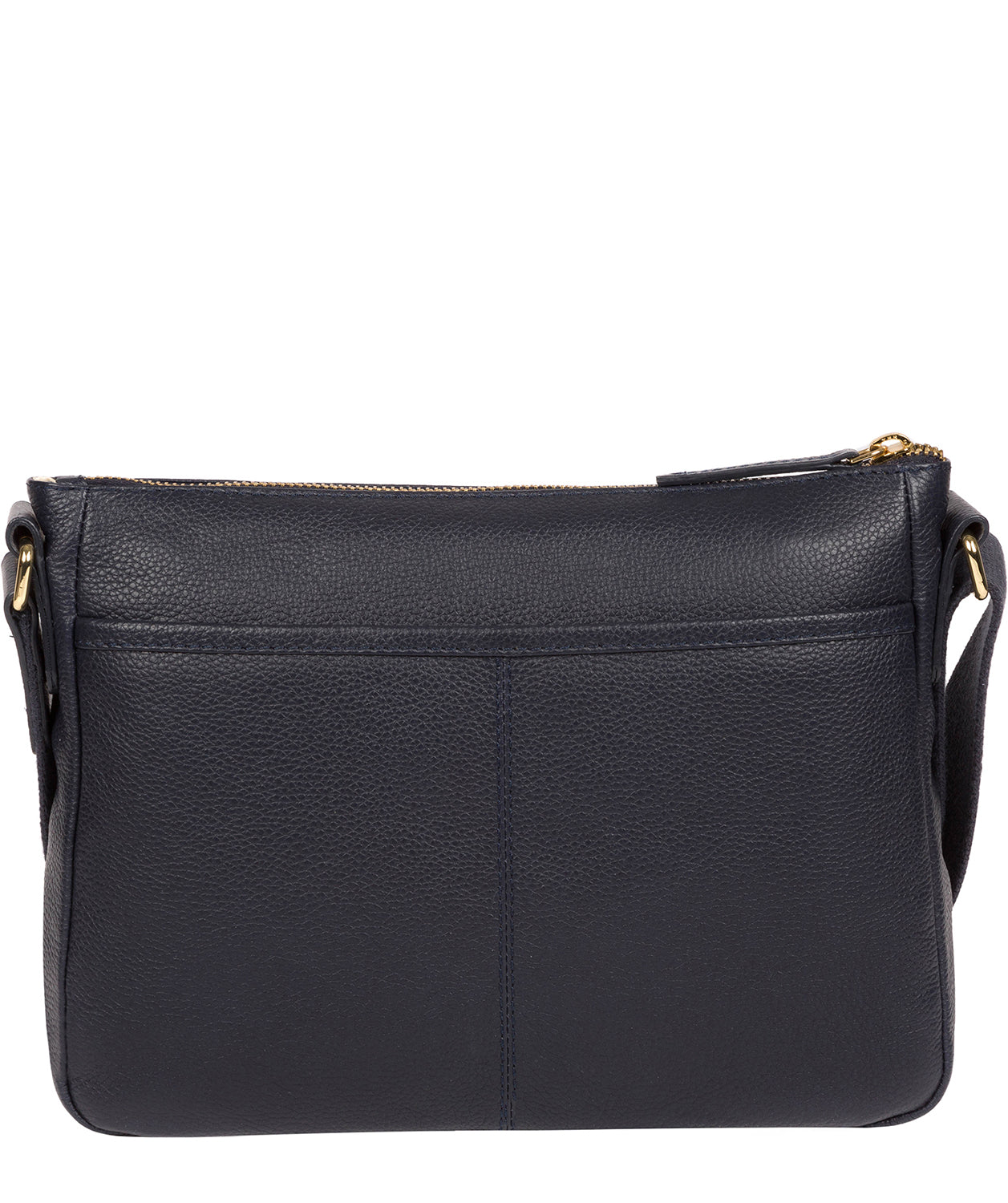 'Tindall' Navy Leather Shoulder Bag image 3