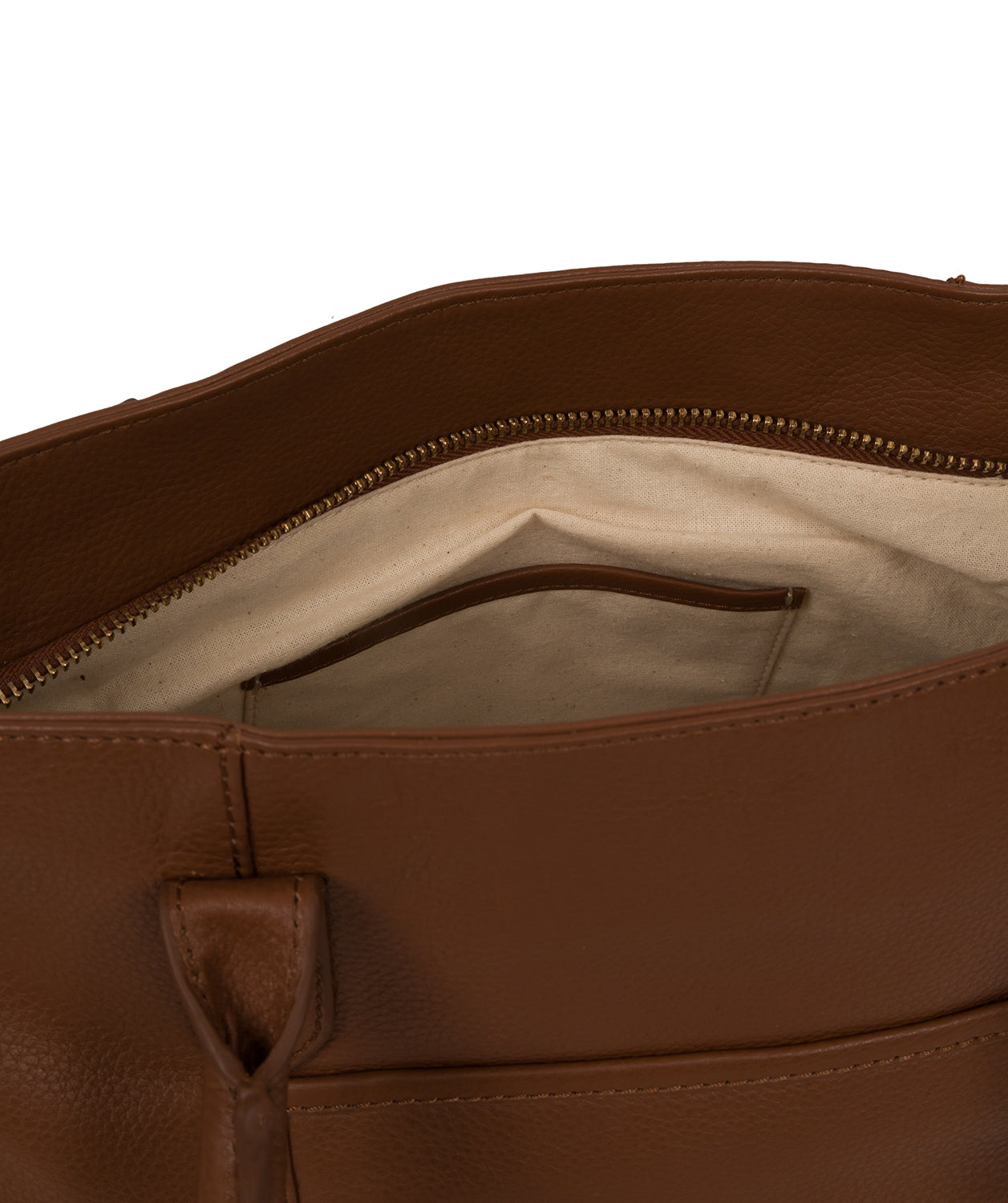 'Darby' Tan Leather Handbag