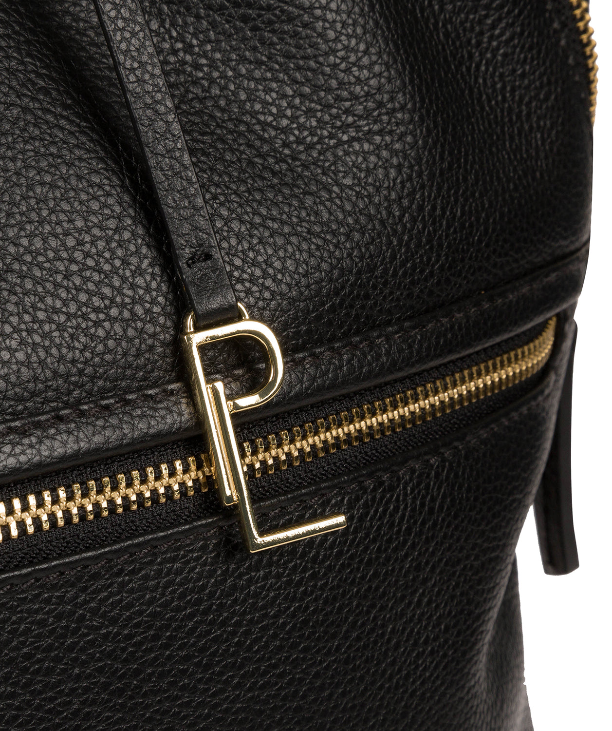'Selsey' Black Leather Tote Bag image 6