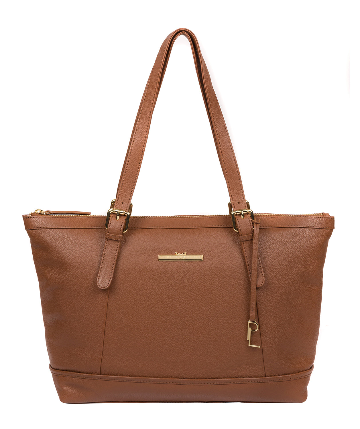 'Thame' Tan Leather Tote Bag image 1
