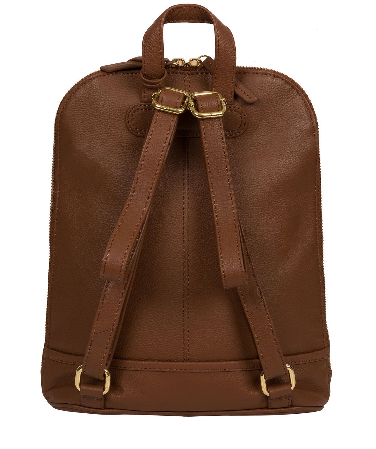 'Elland' Tan Leather Backpack