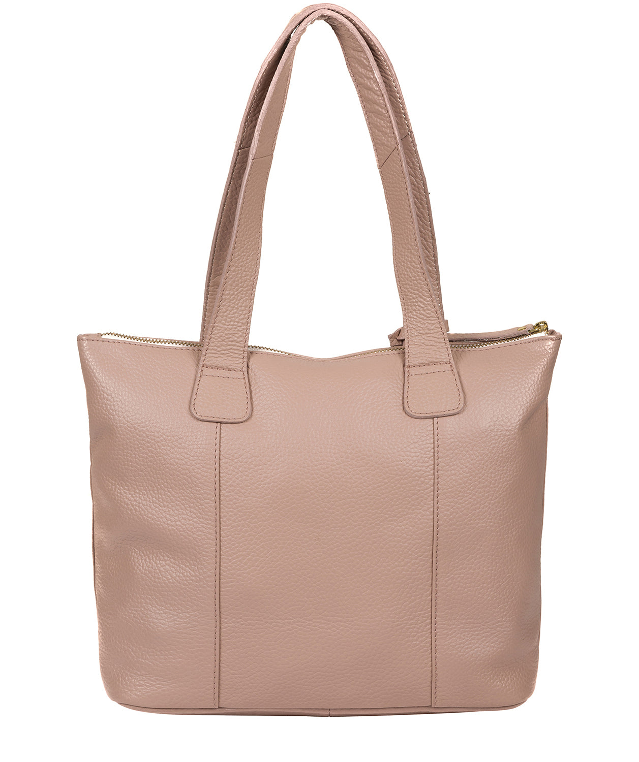 'Dem' Blush Pink Leather Handbag image 3