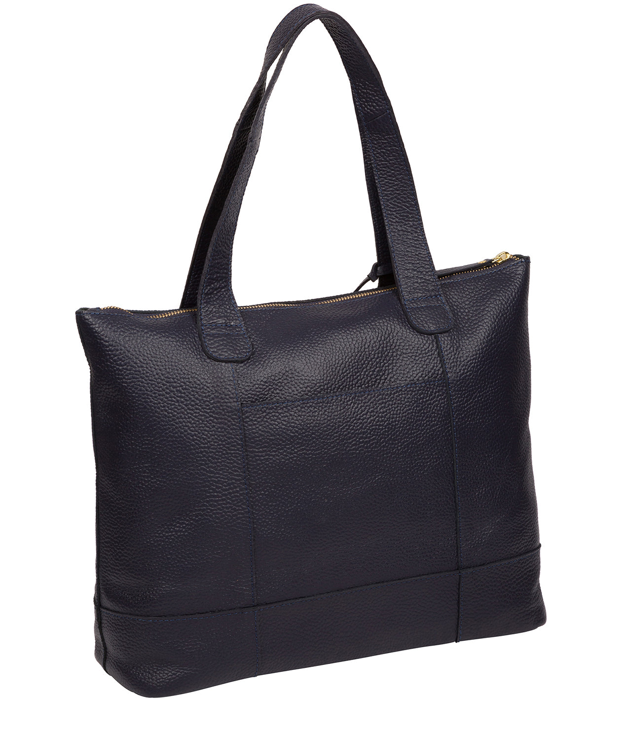 'Sachi' Ink Leather Tote Bag Pure Luxuries London