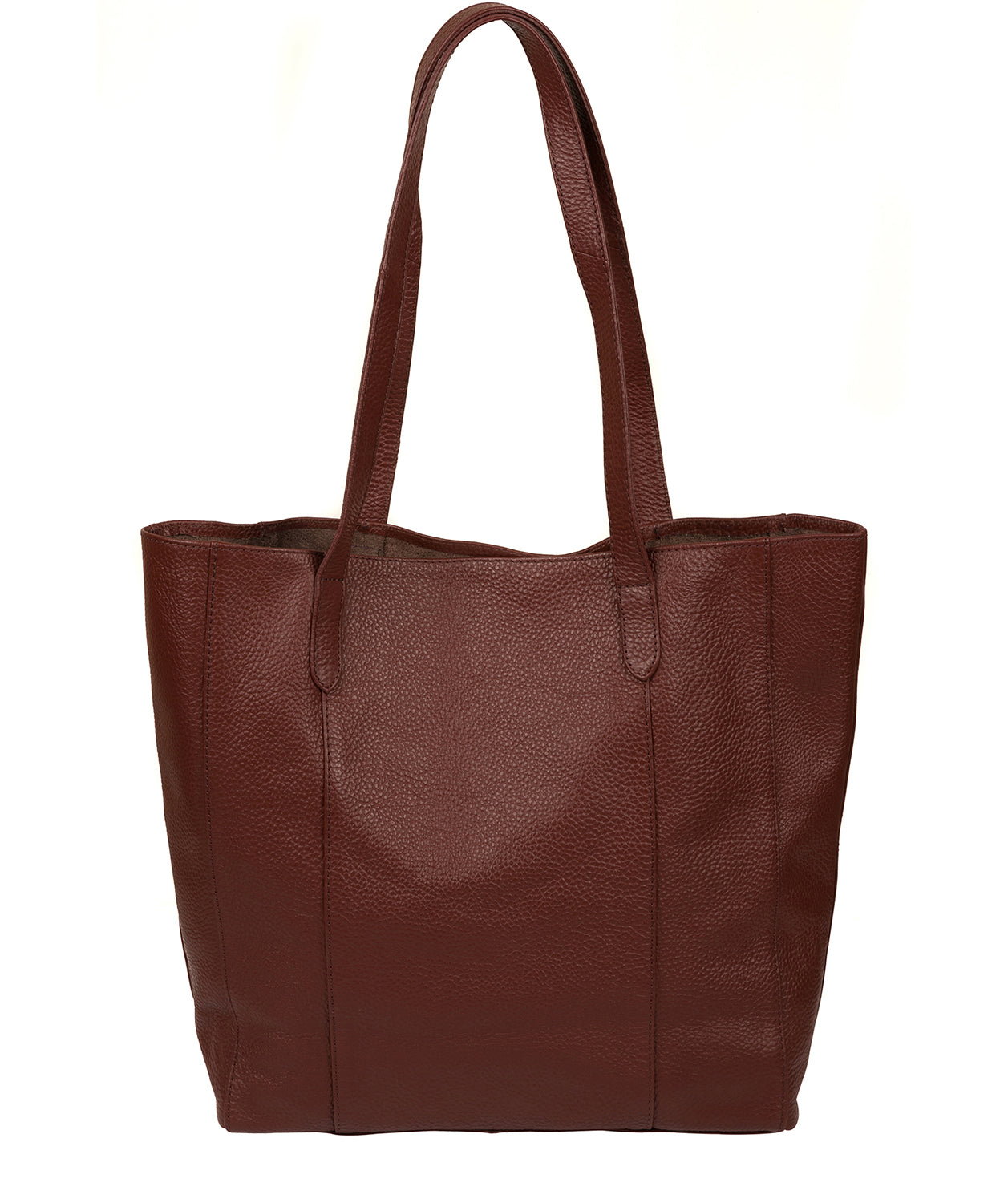 'Keisha' Cognac Leather Tote Bag Pure Luxuries London