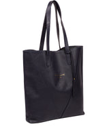 'Claudia' Ink Leather Tote Bag image 6