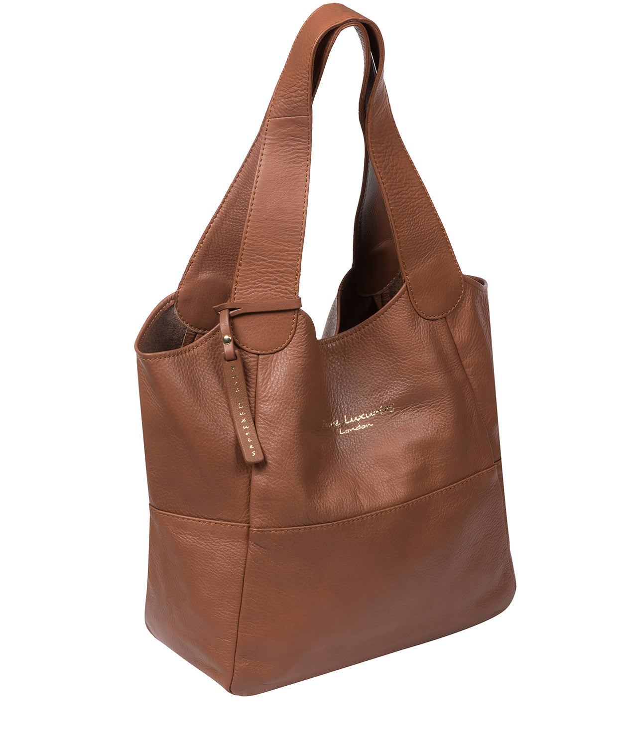 'Freer' Tan Leather Tote Bag