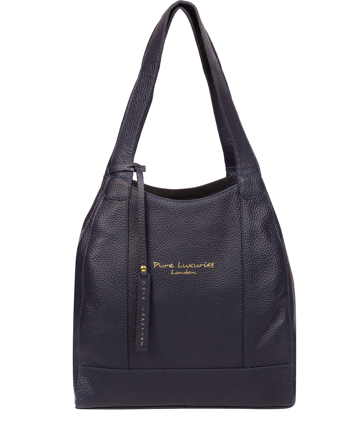 'Colette' Ink Leather Handbag image 1