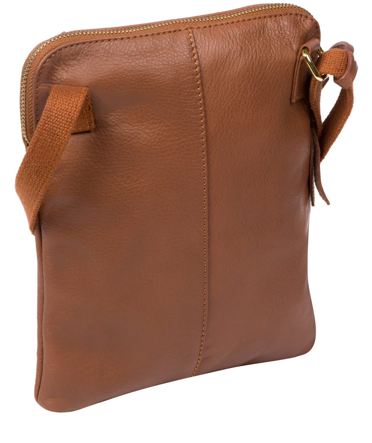 'Maisie' Tan Leather Cross Body Bag