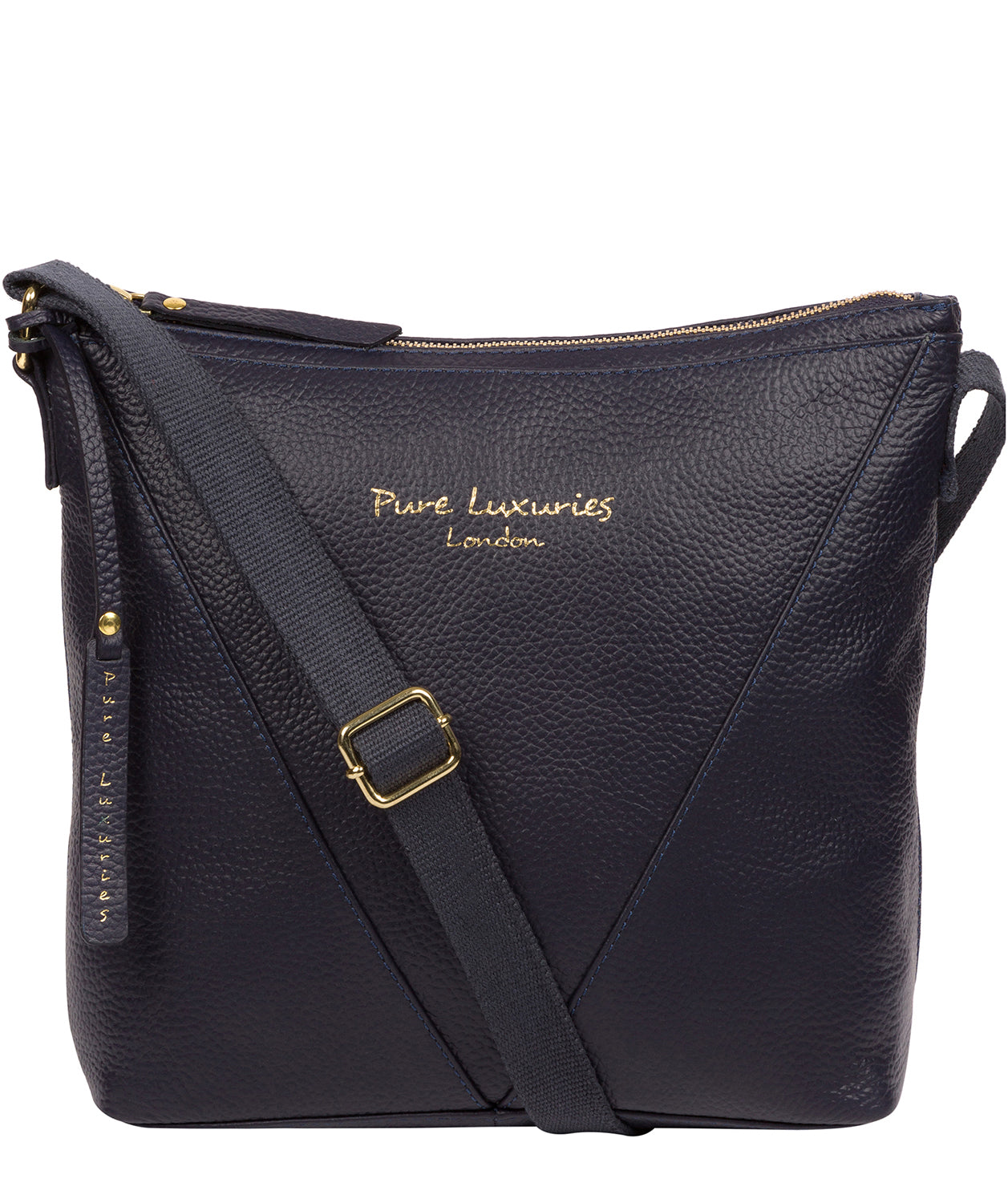 'Rena' Ink Leather Cross Body Bag image 1