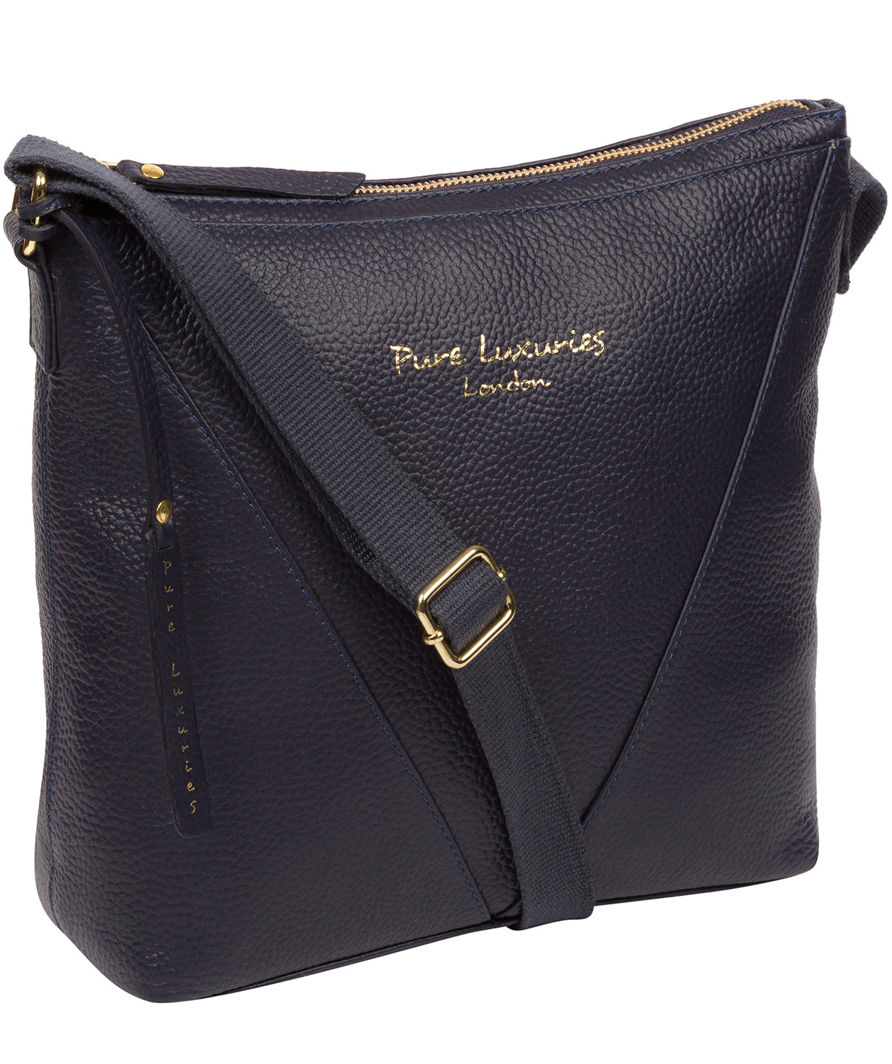 'Rena' Ink Leather Cross Body Bag image 6