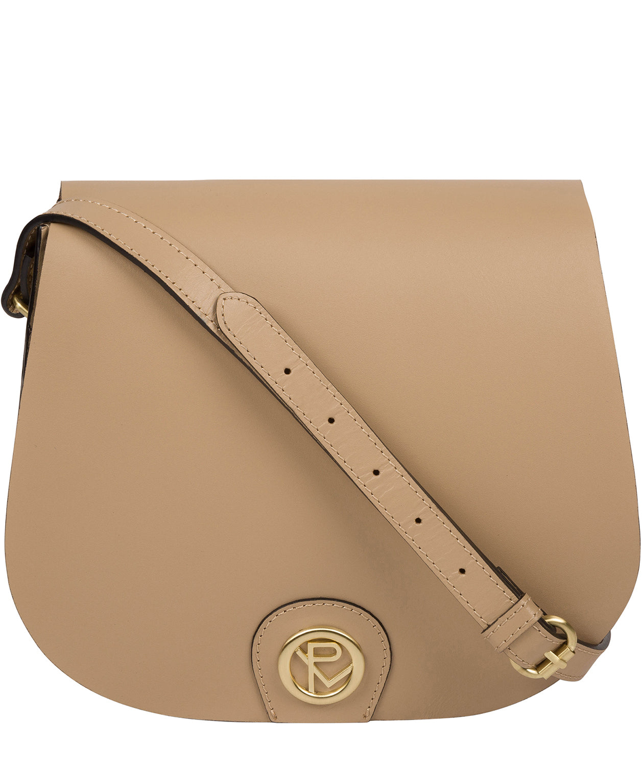 'Ambleside' Beige Leather Cross Body Bag image 1