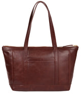 'Willow' Chestnut Leather Tote Bag image 3