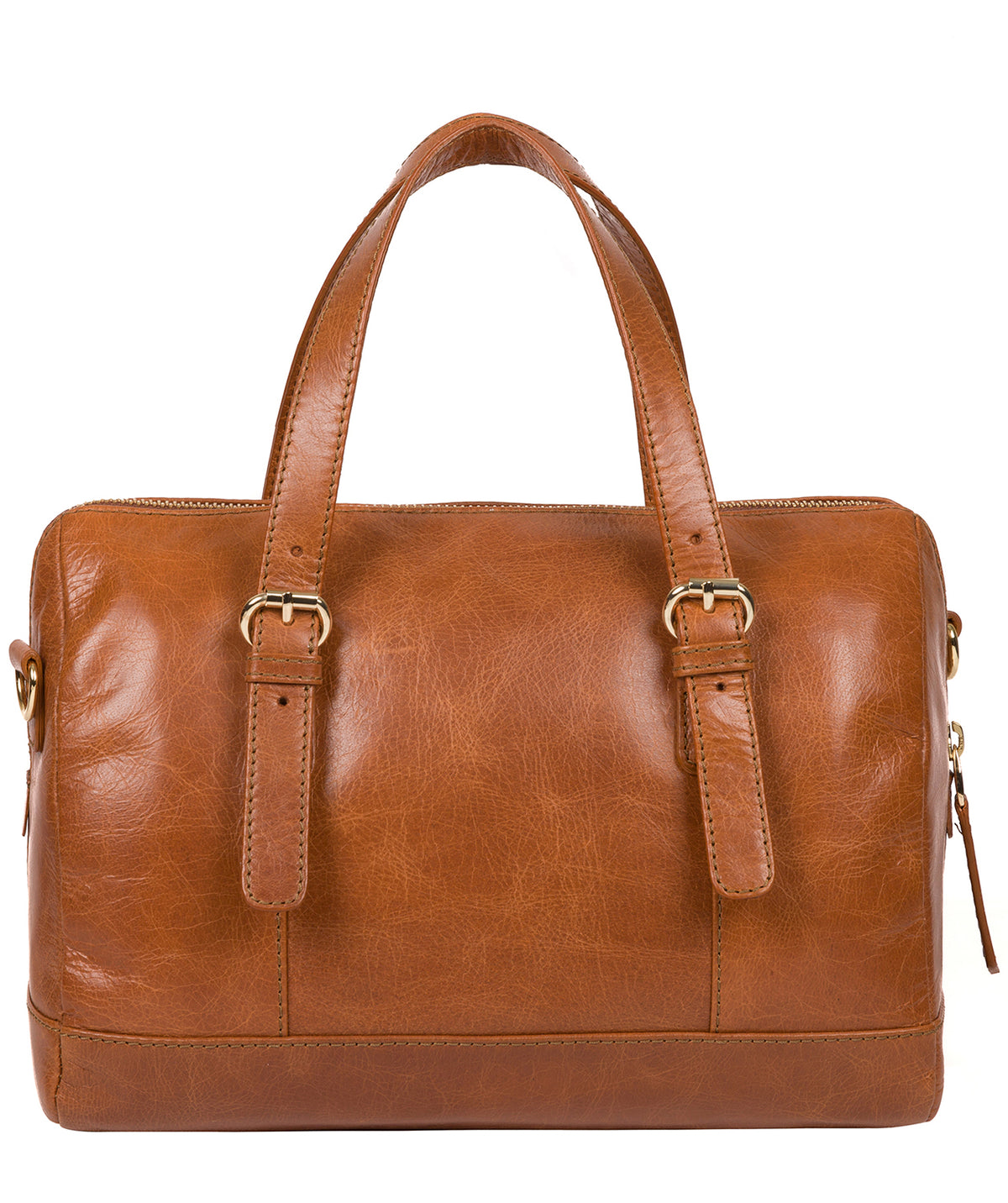 'Iris' Hazelnut Leather Handbag image 3