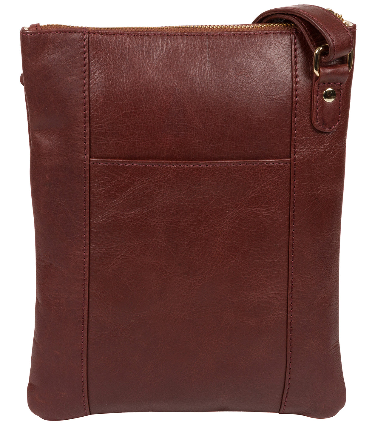 'Gardenia' Chestnut Leather Cross Body Bag image 3