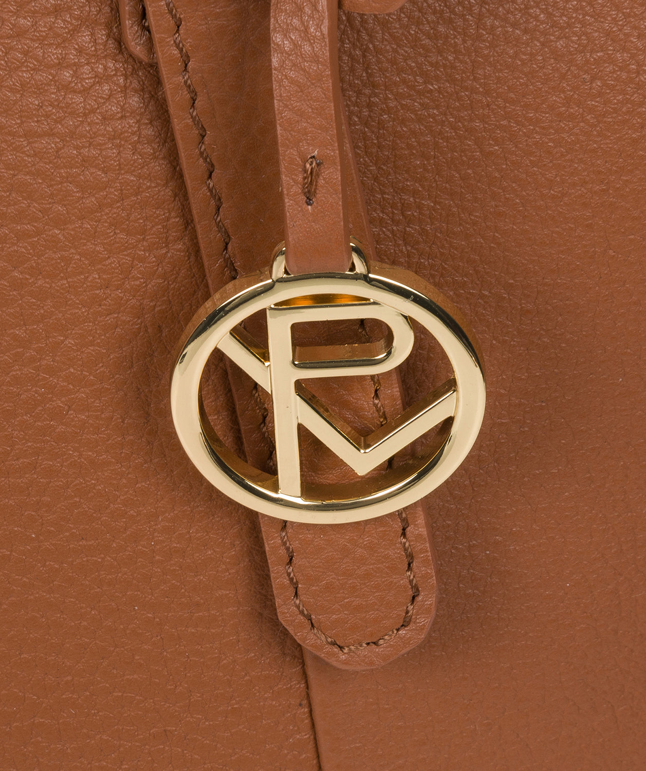 'Emily' Tan Leather Tote Bag image 7