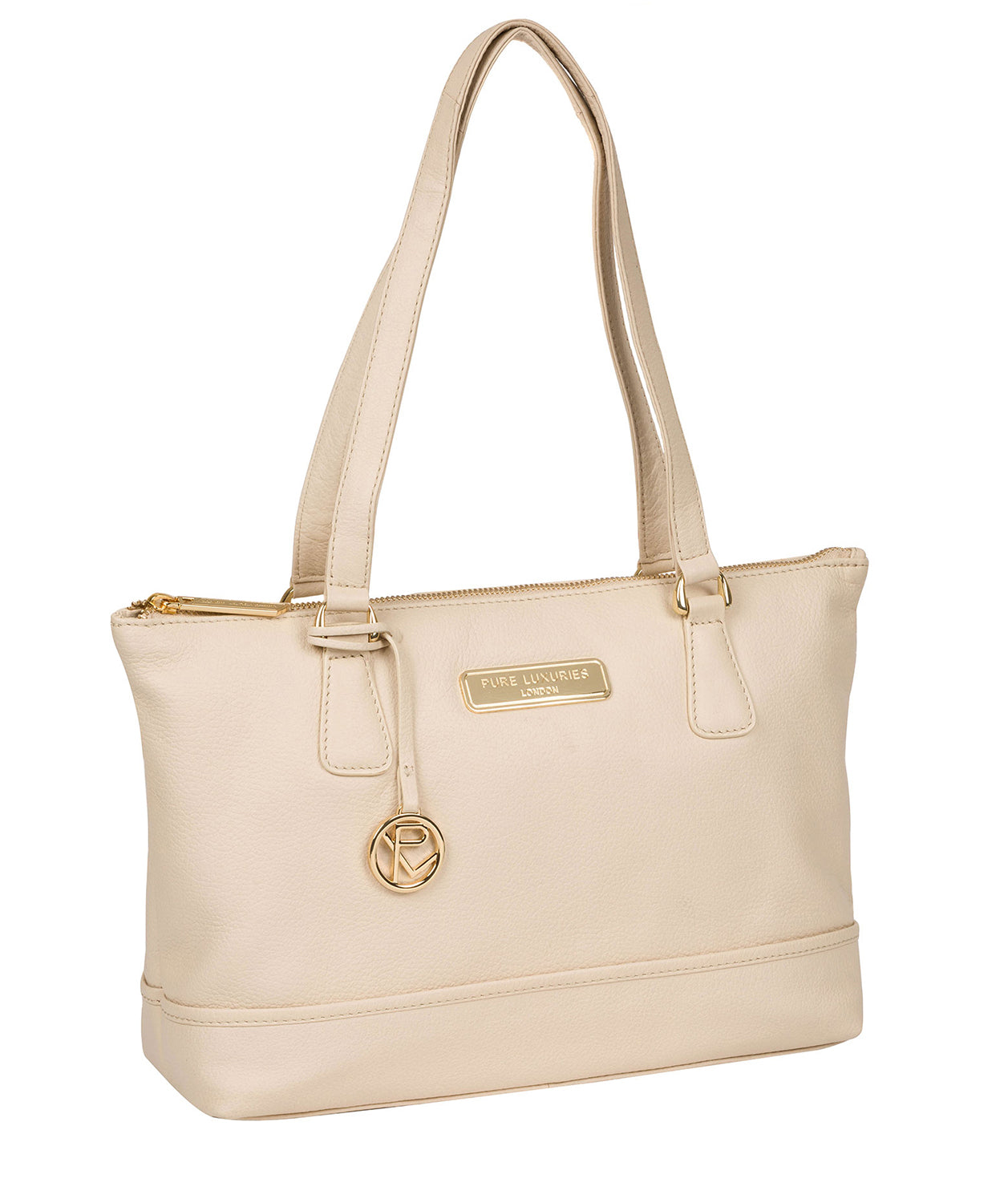 'Keira' Frappe Leather Tote Bag image 5