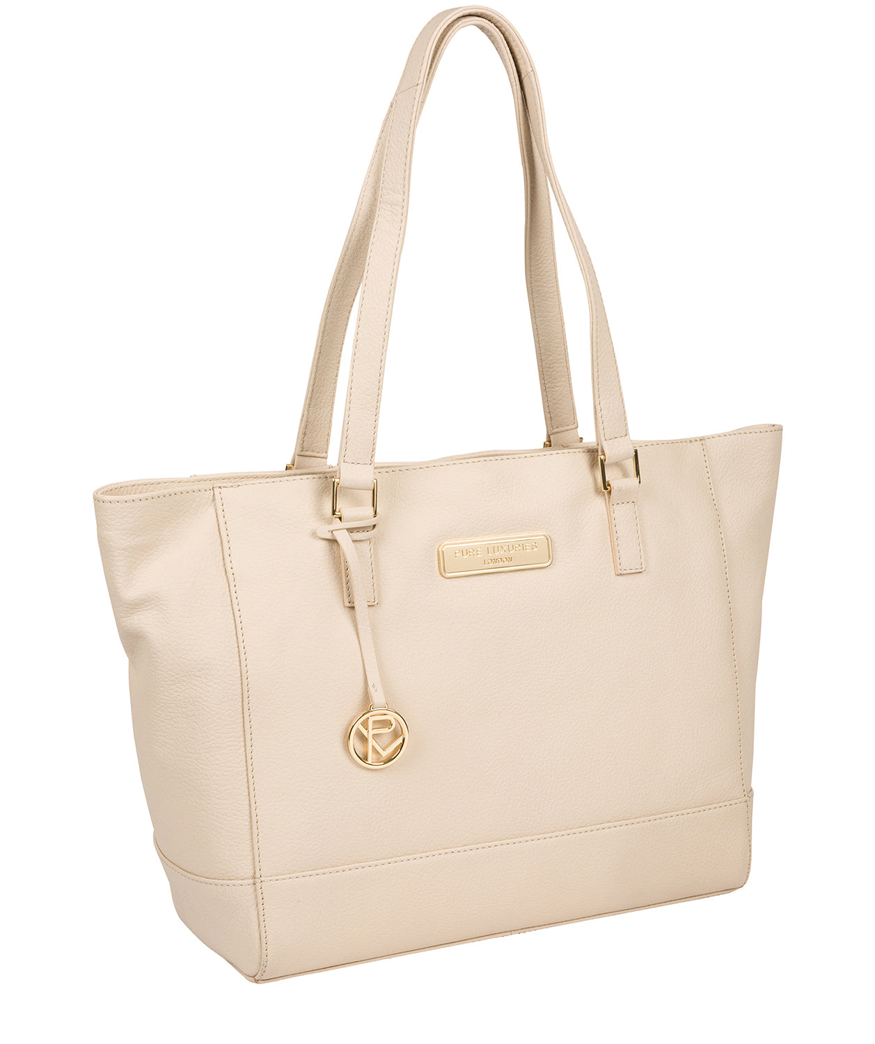 'Sophie' Frappe Leather Tote Bag image 5