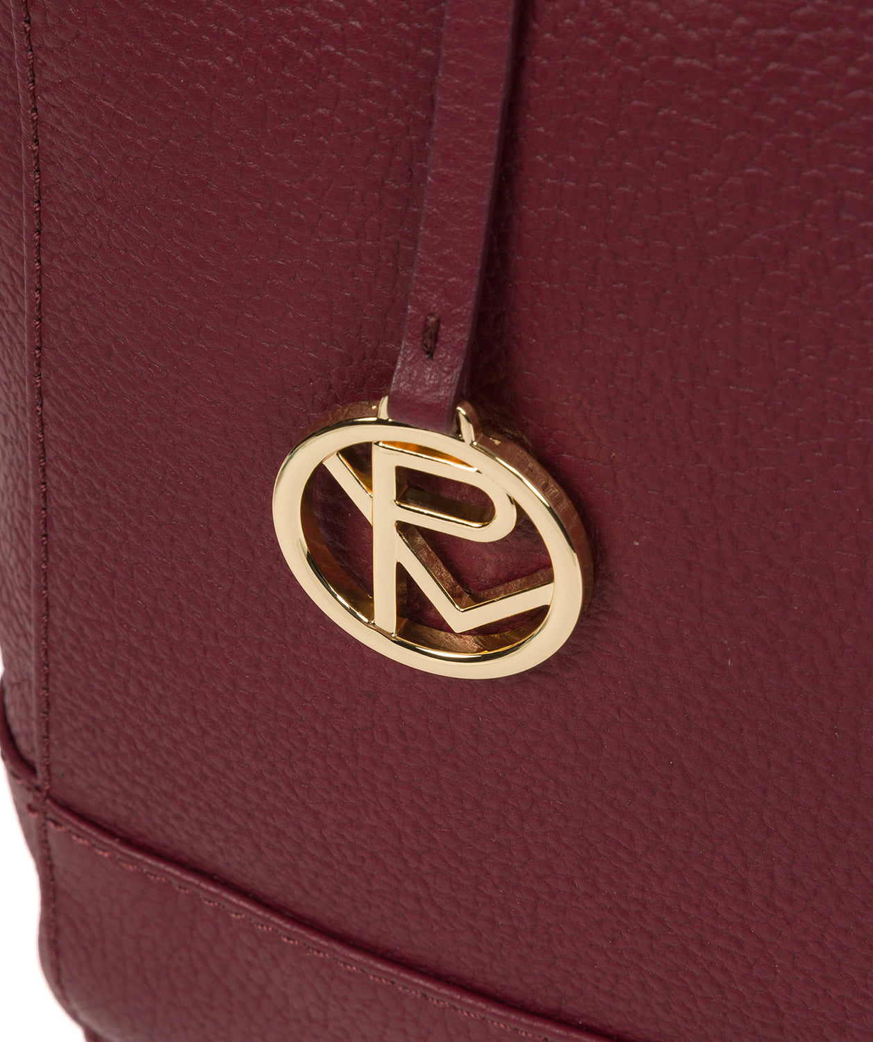 'Sophie' Pomegranate Leather Tote Bag image 6