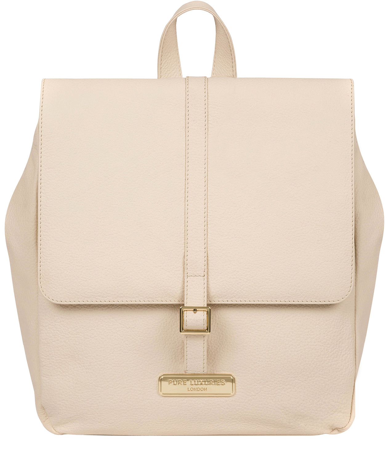 'Daisy' Frappe Leather Backpack