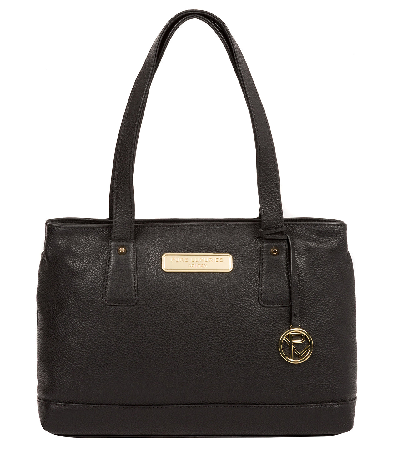 'Kate' Black Leather Handbag image 1