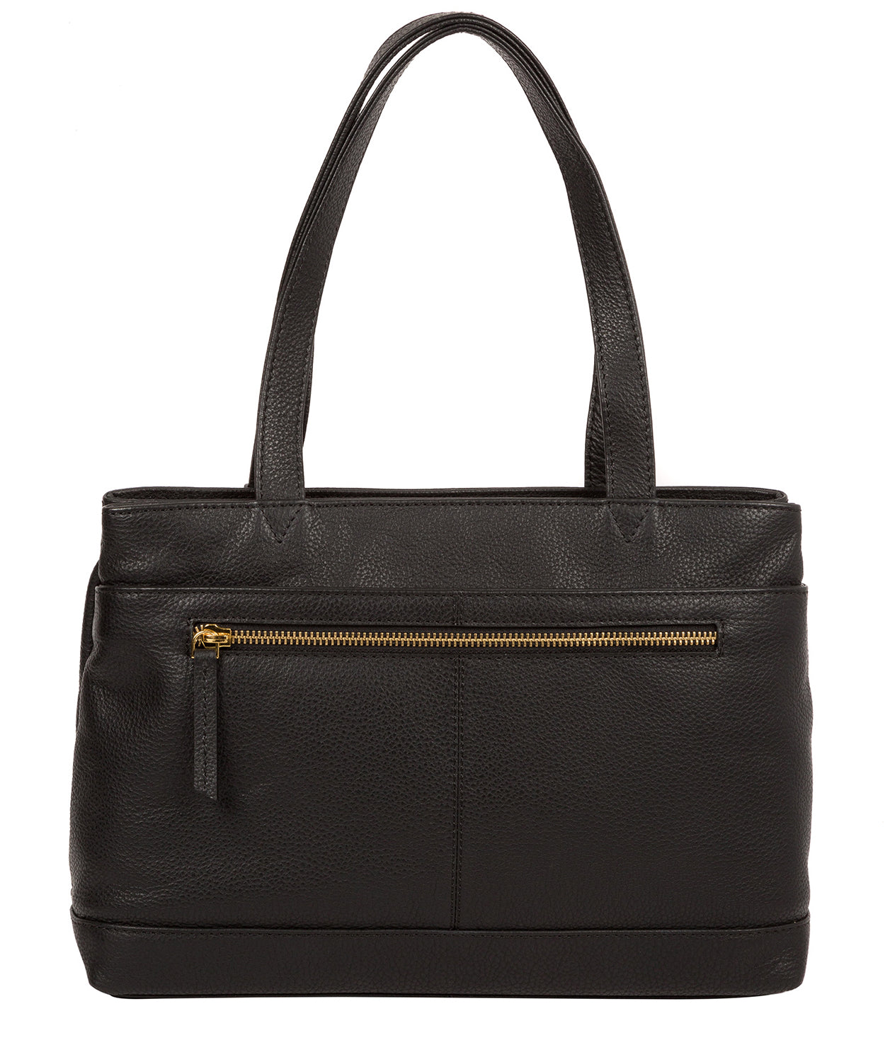 'Kate' Black Leather Handbag image 3