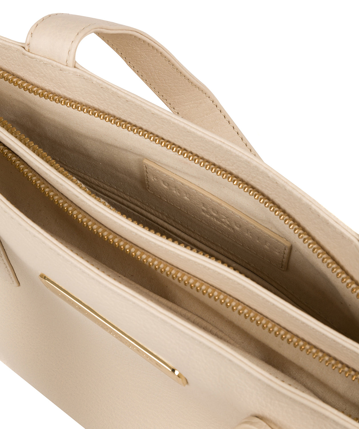 'Kate' Frappe Leather Handbag image 4