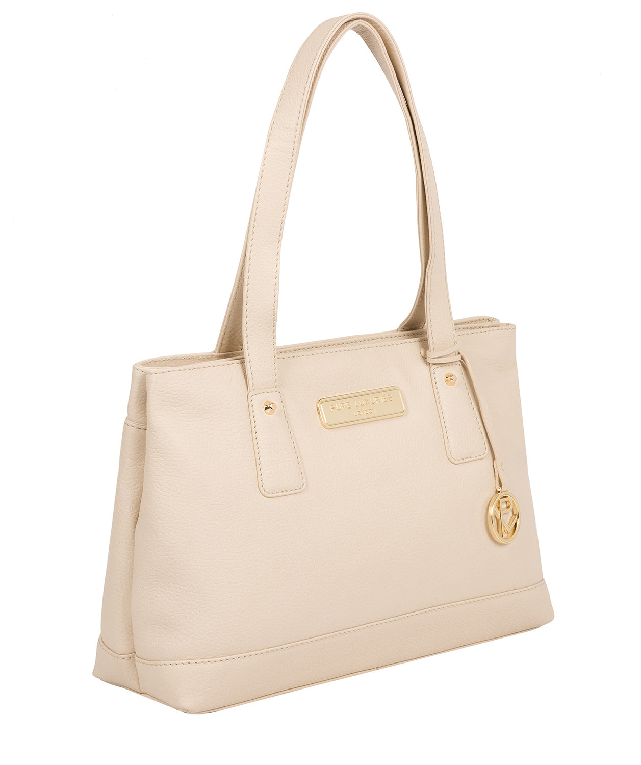 'Kate' Frappe Leather Handbag image 5