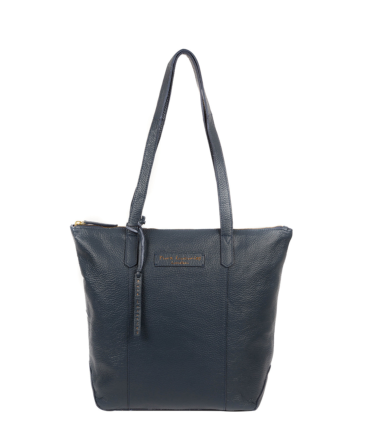 'Blendon' Denim Leather Tote Bag