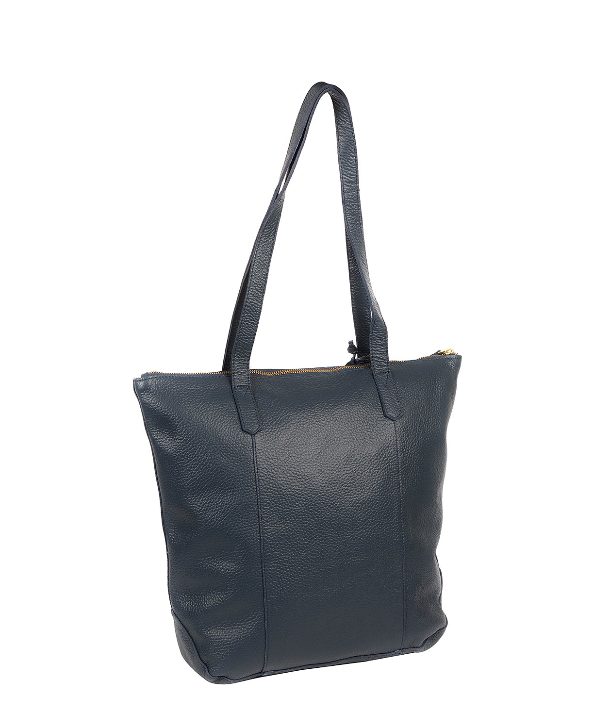 'Blendon' Denim Leather Tote Bag