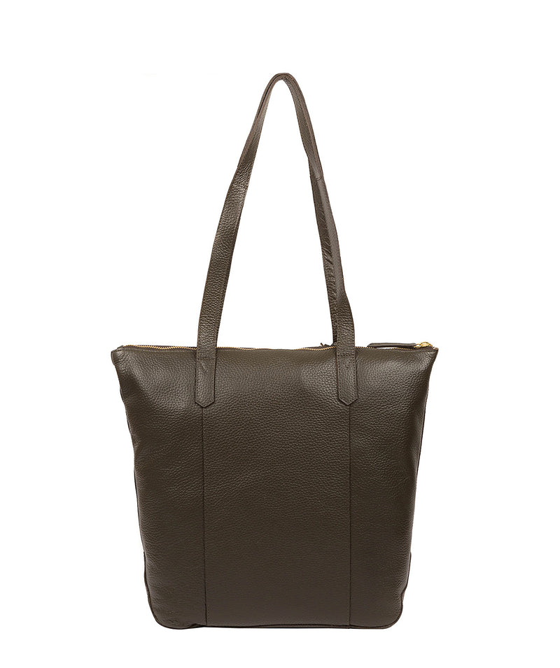 'Blendon' Hunter Green Leather Tote Bag