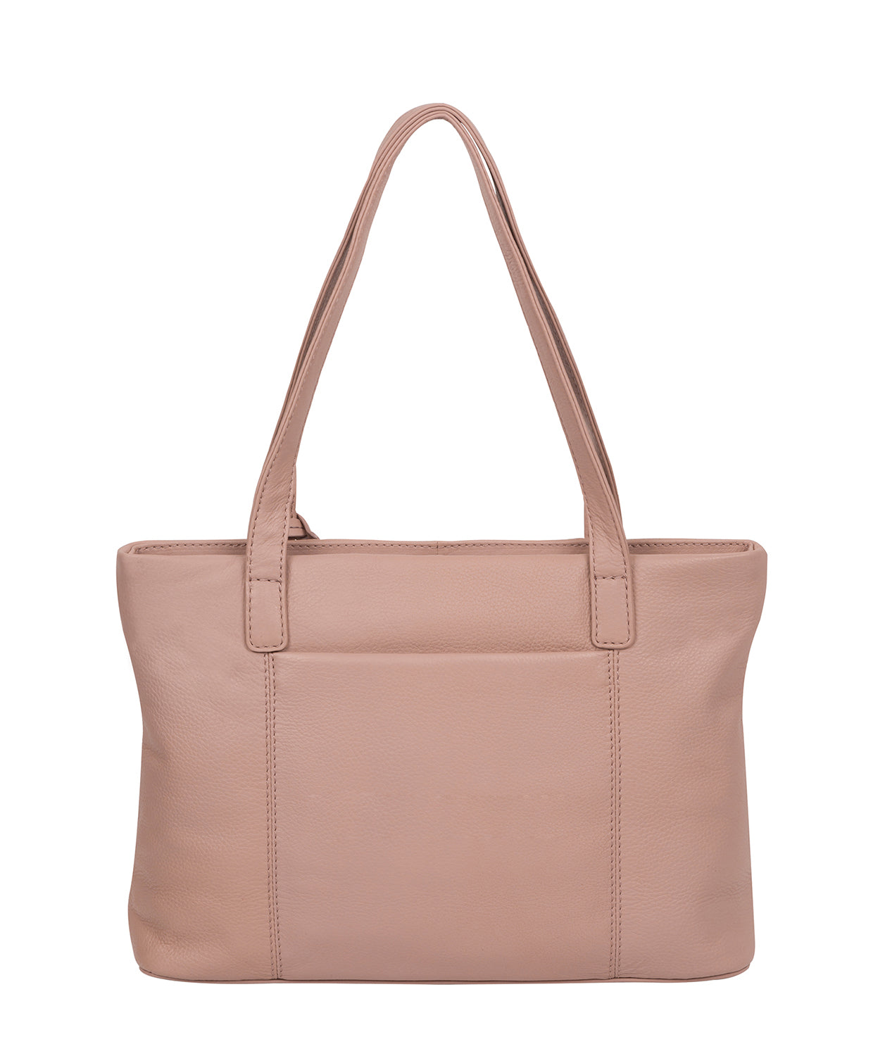 'Adley' Blush Pink Leather Handbag