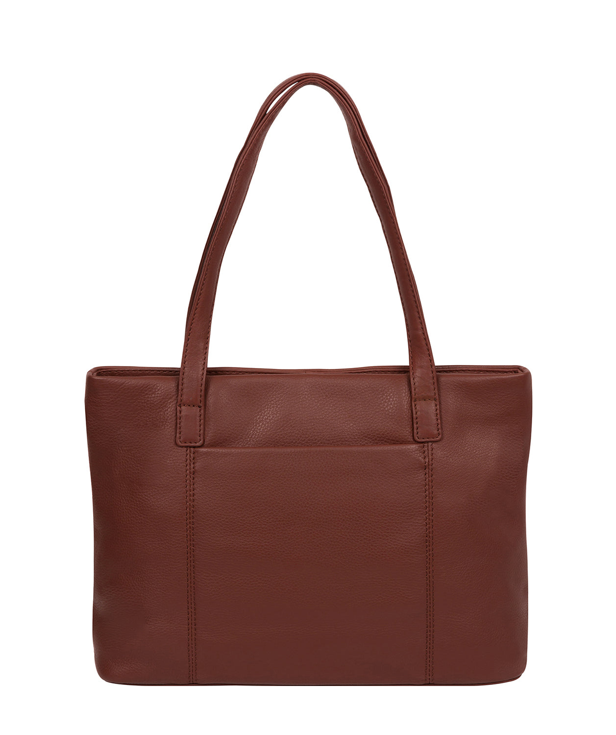 'Adley' Chestnut Leather Handbag