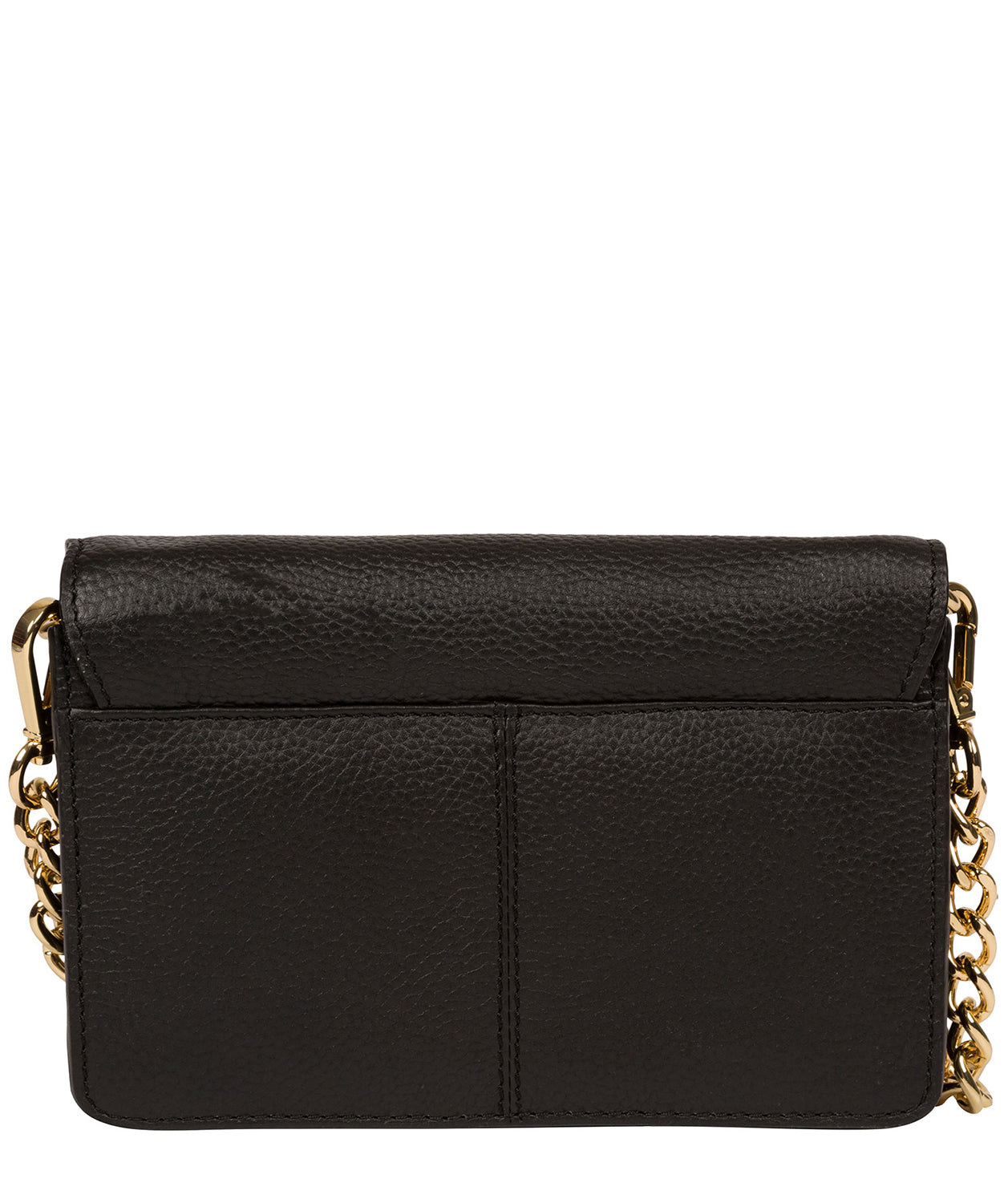 'Esmee' Black Leather Cross Body Bag image 3