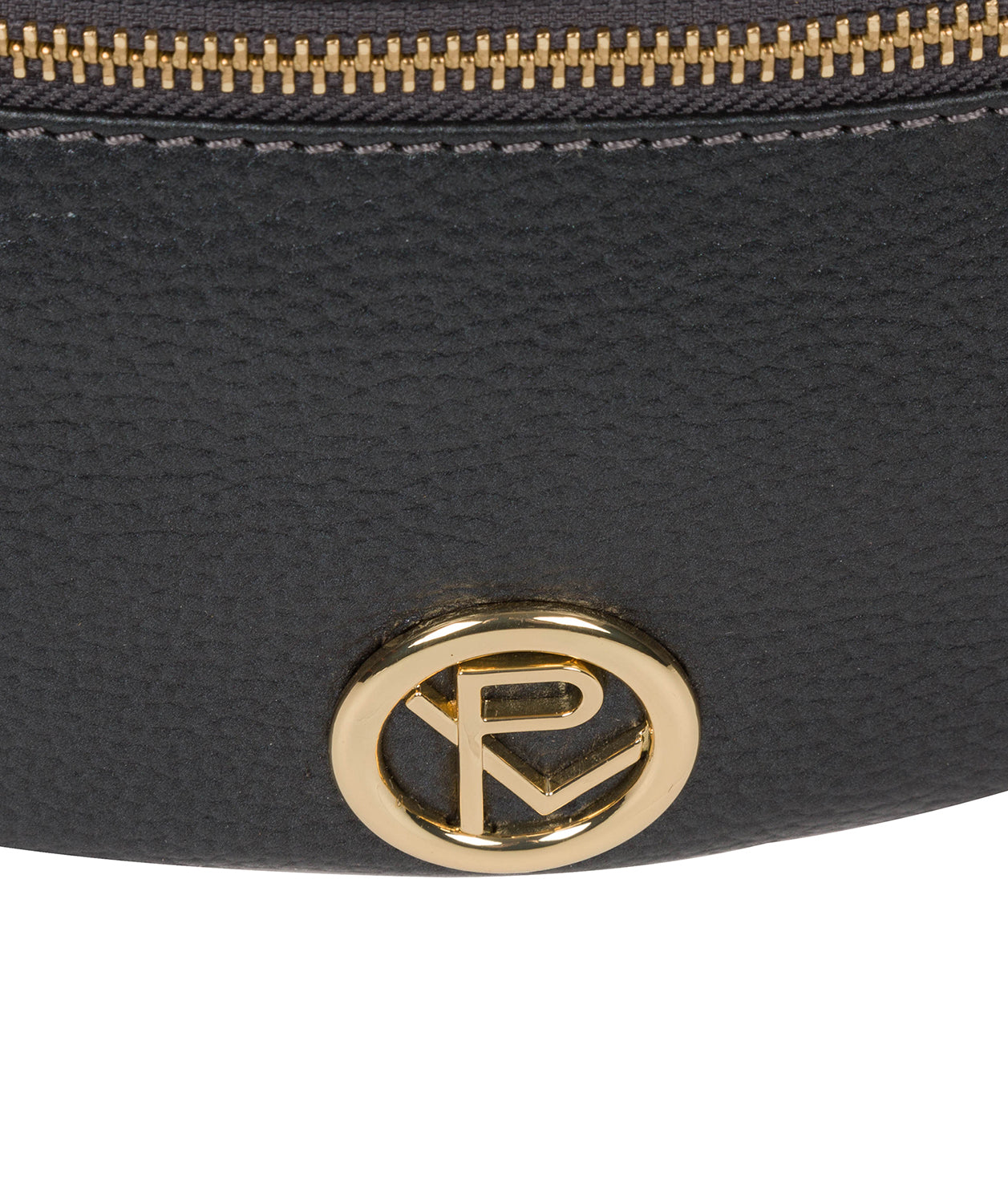 'Noelle' Metallic Blue Steel Leather Bum Bag image 6