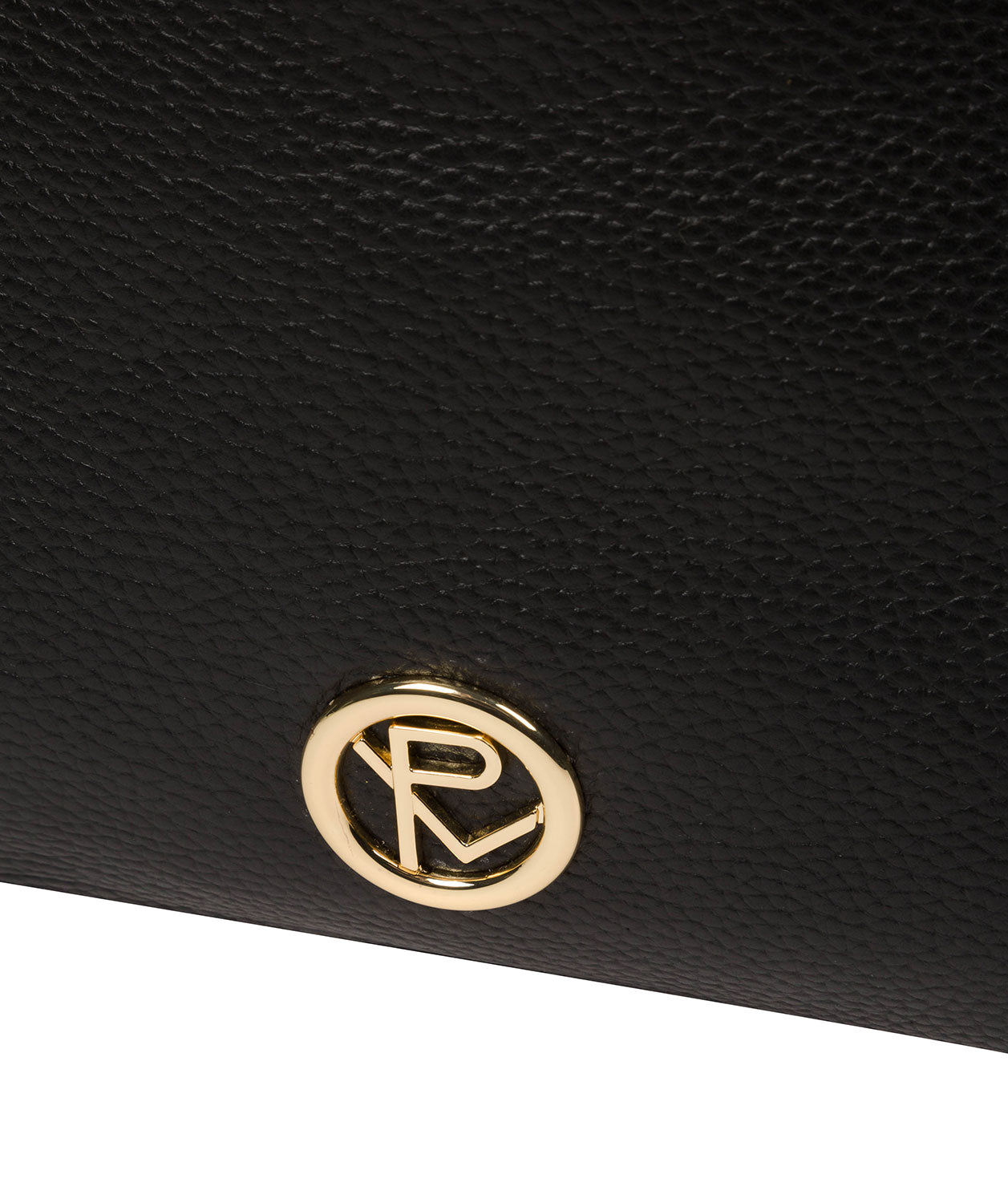 'Trinette' Black Leather Tote Bag image 6